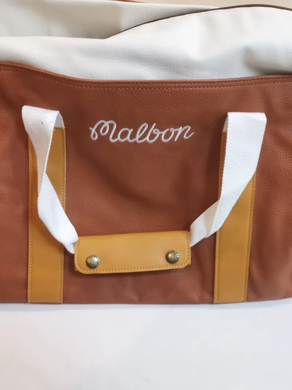 Malbon Waterproof Duffel Bag for Travel, Golf, and Gym Sports Gear